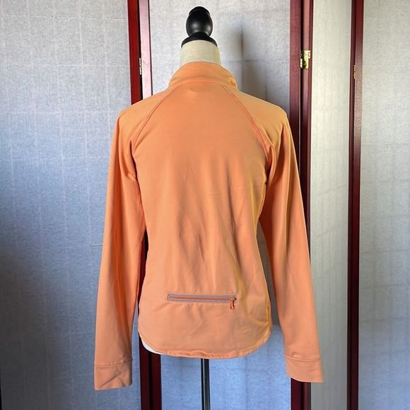 Athleta Orange Quarter-Zip Sweatshirt - Picture 10 of 10